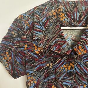 Retro 70s Cropped Cardigan